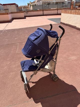 Silla de paseo Maclaren azul