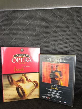 Libro y DVD Jenufa Ópera