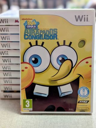 Bob Esponja Atrapados en el Congelador Wii