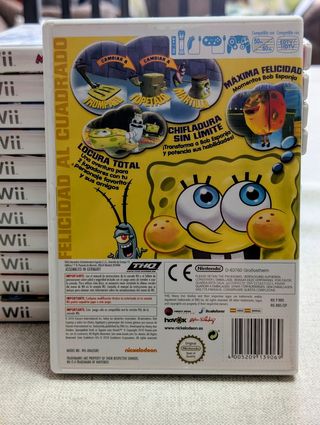 Bob Esponja Atrapados en el Congelador Wii