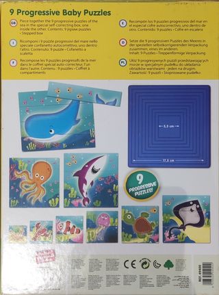 Puzzle Progresivo Carolina Baby 9 Piezas