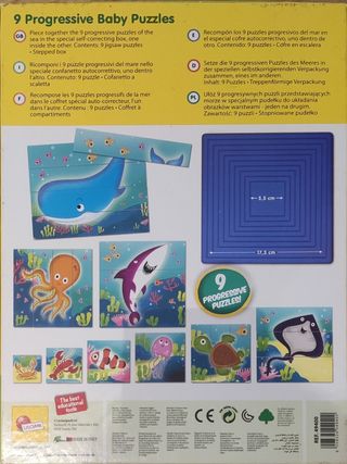 Puzzle Progresivo Carolina Baby 9 Piezas