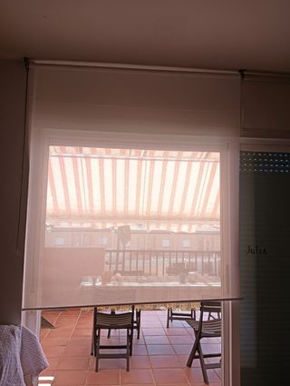 Cortina enrollable con cadena sandvedel