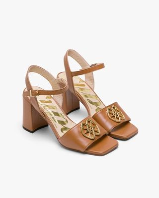 Sandalias de piel Cuplé marrones