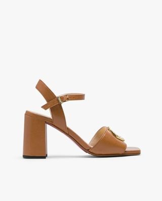 Sandalias de piel Cuplé marrones