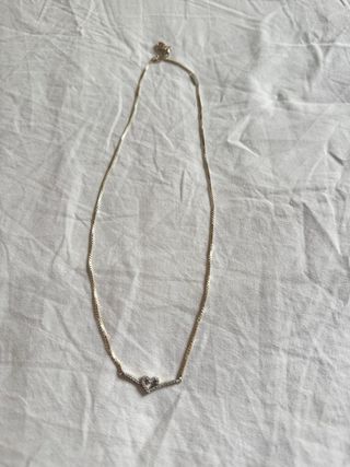 Collar Pandora Corazón Brillante Plata