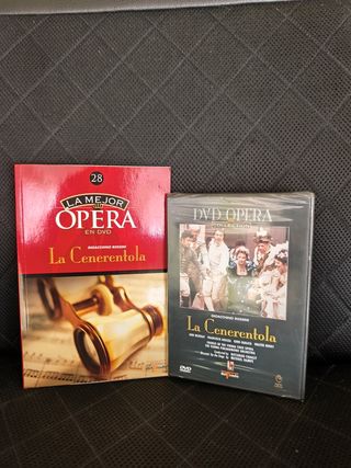 Libro y DVD La Cenerentola Ópera