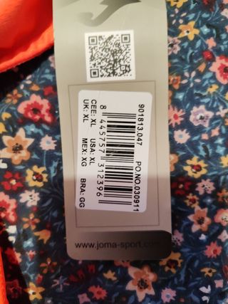 Camiseta Joma Running Verde Talla XL