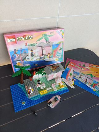 LEGO 6410 Paradise Beach House años 90 COMPLETO de segunda mano - Main Image