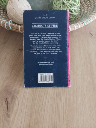 Libro en inglés Chariots of Fire (English Library)