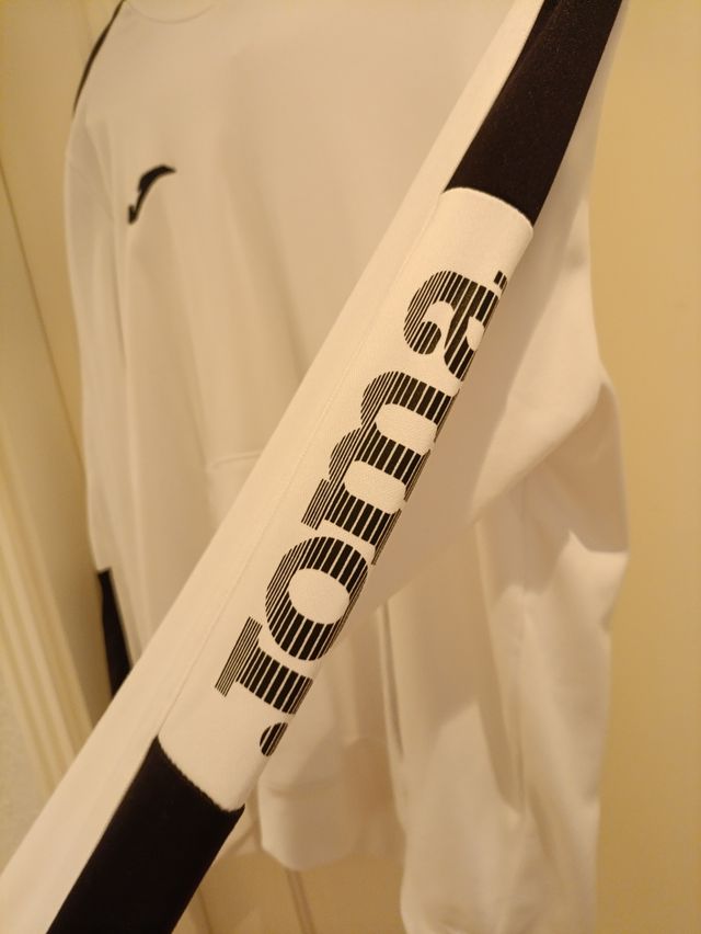 Sudadera Joma niño blanca