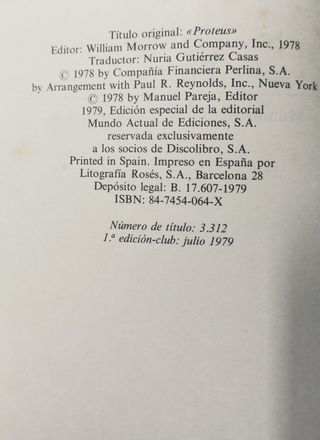Proteo. Las sandalias del pescador. La Salamandra.