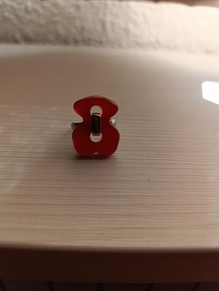 Anillo Tous Rojo
