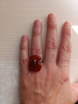 Anillo Tous Rojo