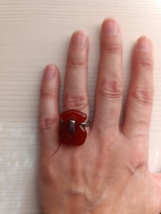 Anillo Tous Rojo
