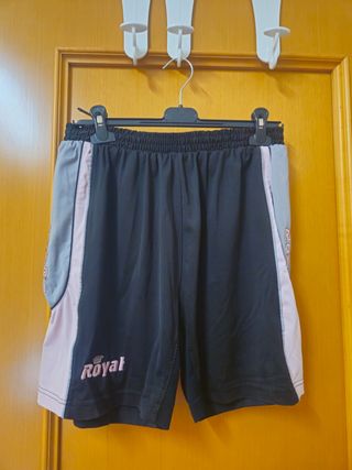 Pantaloncini sportivi neri Royal