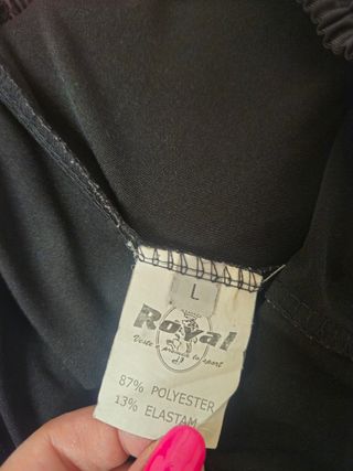 Pantaloncini sportivi neri Royal