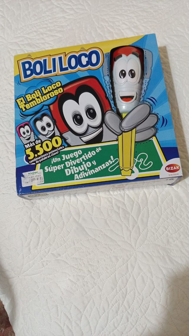Boli Loco Juego Dibujo y Adivinanzas Bizak