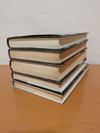 Lote 5 novelas en tapa dura (King,Pérez-Reverte..)