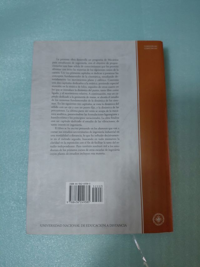 Libro Mecánica Ingeniería Industrial UNED