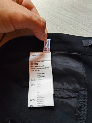Pantaloni Pinko neri taglia 40