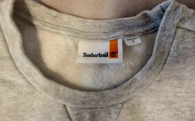 Felpa Timberland Grigia Taglia 14- S