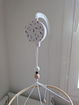 Protector cuna + móvil cuna conjunto animales