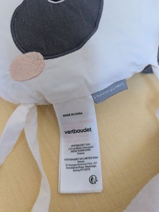 Protector cuna + móvil cuna conjunto animales