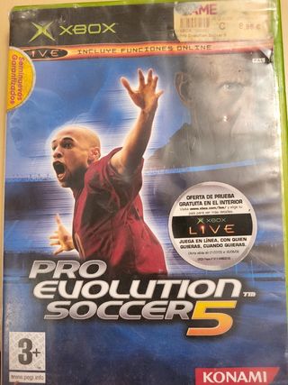 Pro Evolution Soccer 5 Xbox Clásica