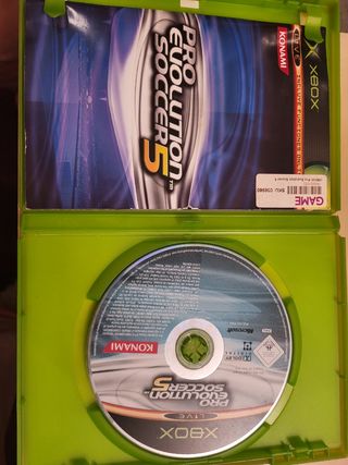 Pro Evolution Soccer 5 Xbox Clásica