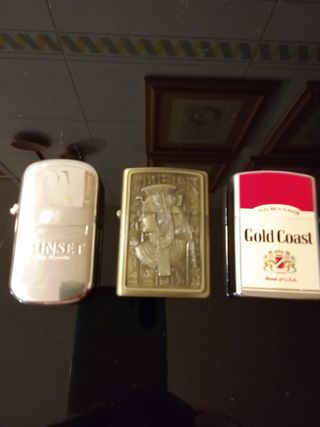 3 accendini ZIPPO