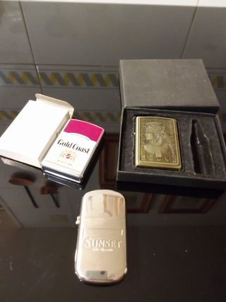 3 accendini ZIPPO