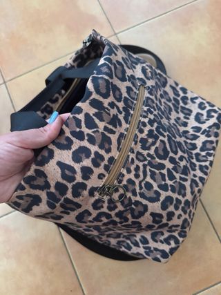 Bolso estampado leopardo