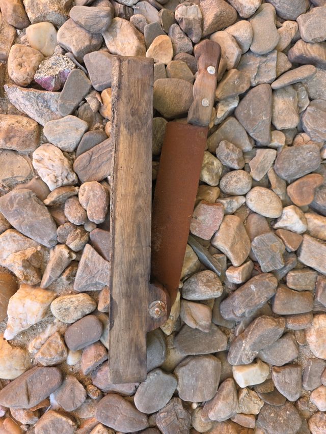 Cuchillo de bacalao antiguo