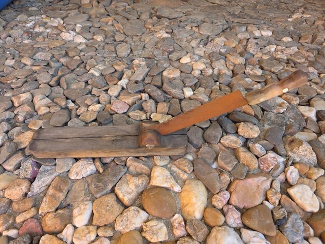 Cuchillo de bacalao antiguo