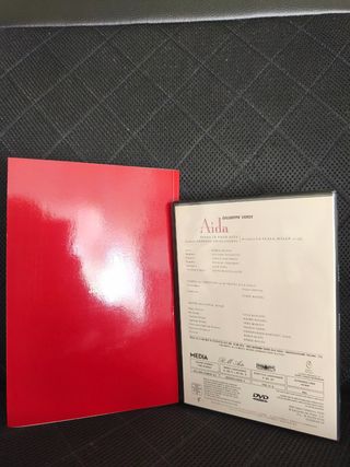 Libro y DVD Aida Ópera