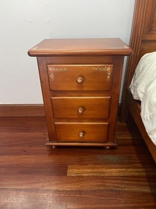 Cama 90, Sinfonier y Mesilla Madera