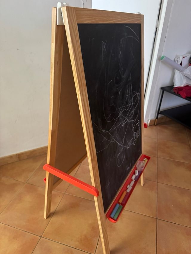 Pizarra infantil de madera