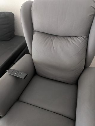 Sillón relax eléctrico gris Arkansas gris