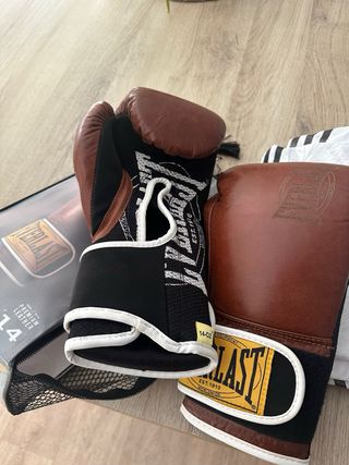 Guantes de Boxeo Everlast Marrones 14OZ