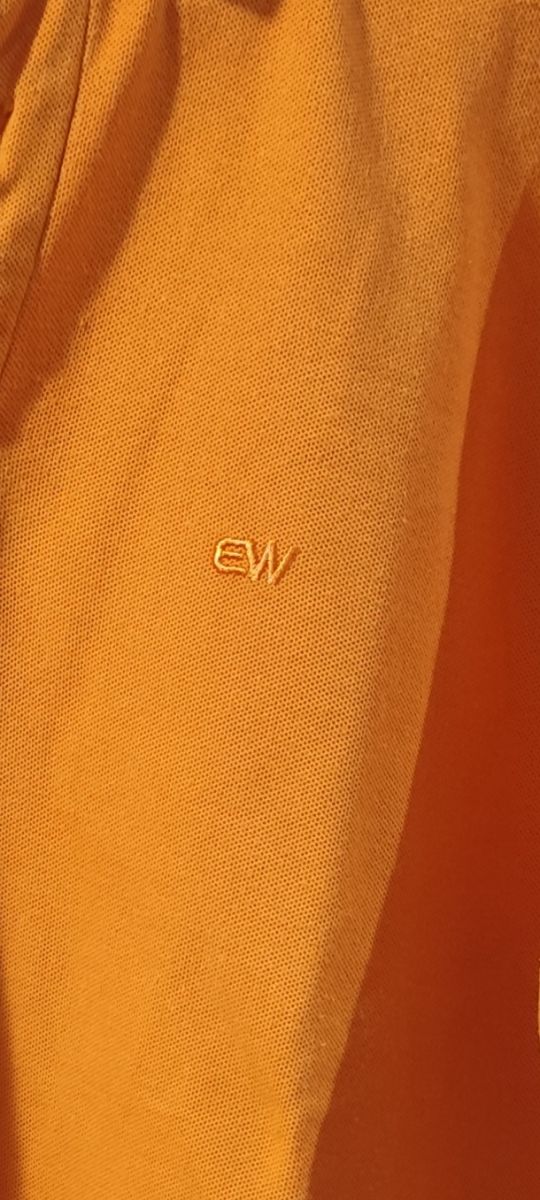 Polo Manga Larga EASY WEAR Naranja