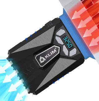 Ventilador KLIM Negro/Azul