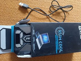 Ventilador KLIM Negro/Azul