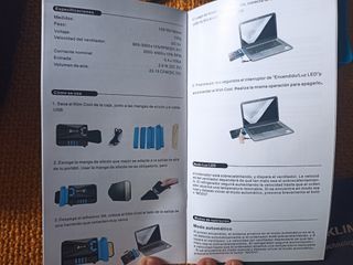 Ventilador KLIM Negro/Azul