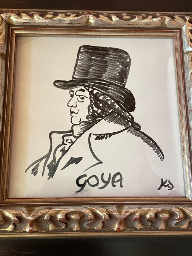 Cuadro Cerámica Goya