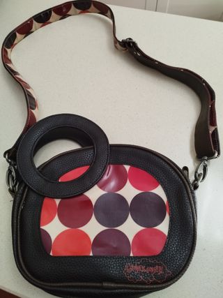 Bolso Vintage Negro Multicolor