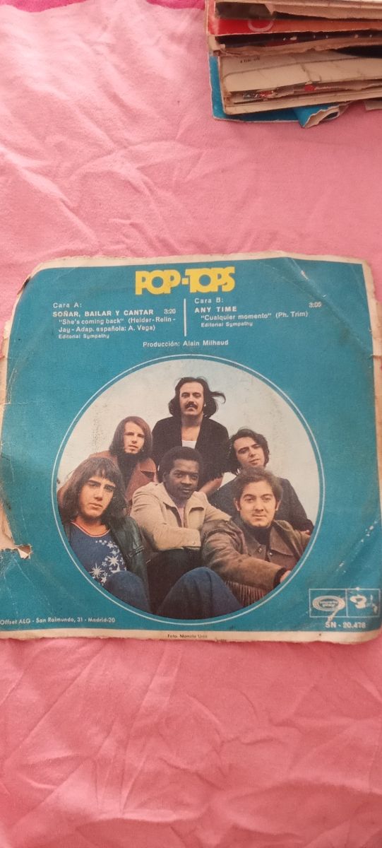 Pop Tops Soñar, Bailar y Cantar Vinilo