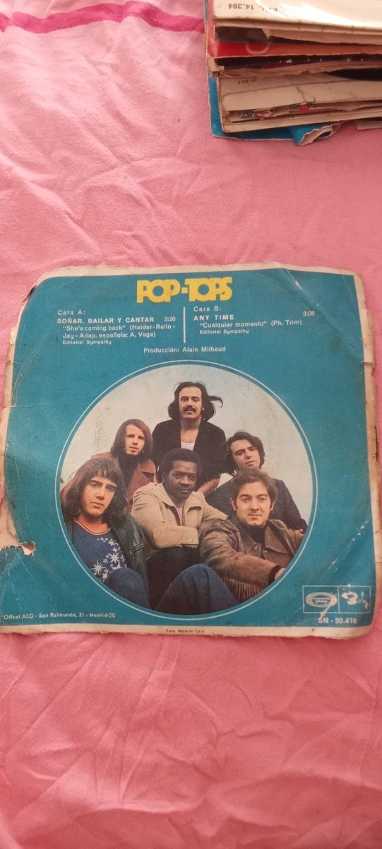 Pop Tops Soñar, Bailar y Cantar Vinilo