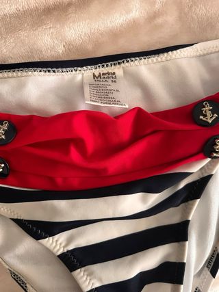 Bikini Marinero Marine Madrid Talla 38