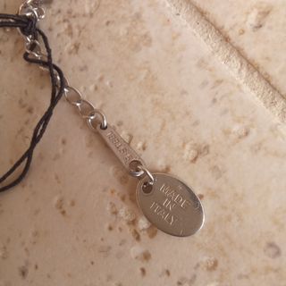 Collanina acciaio LS Bijoux verde